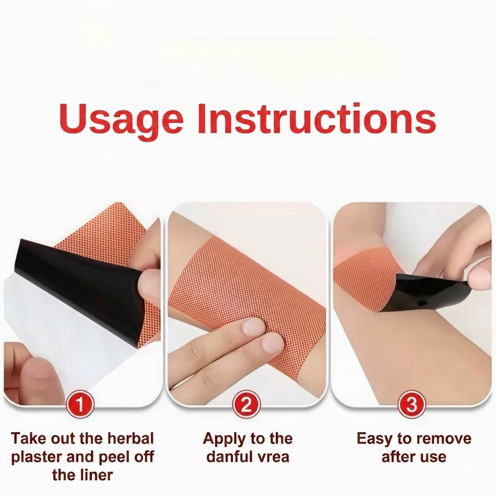 Natural Ginger Herbal Pain Relief Patch